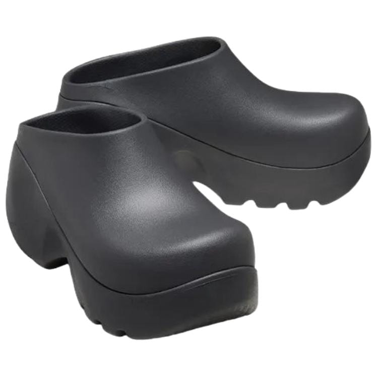 Crocs Закрытые тапочки из ЭВА, унисекс, черный, песочно-серый, 210587-0LD