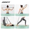 Physical Therapy, Pilates, Exercise, Dance, Stretch Band 10 Loops Durable Yoga Stretch Straps