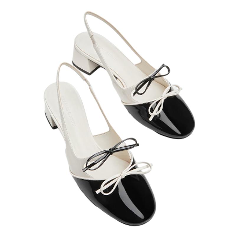 Fashion Summer Women Mid Heels Shoes Fashion Cozy Pumps Lolita Dress Woman Sandals Designer 2025 Trend Bow Slippers Casual Mujer Zapatos