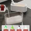 Press Type Detergent Bottle 650ML Hand Sanitizer Dispenser Durable Soap Dispenser  Household