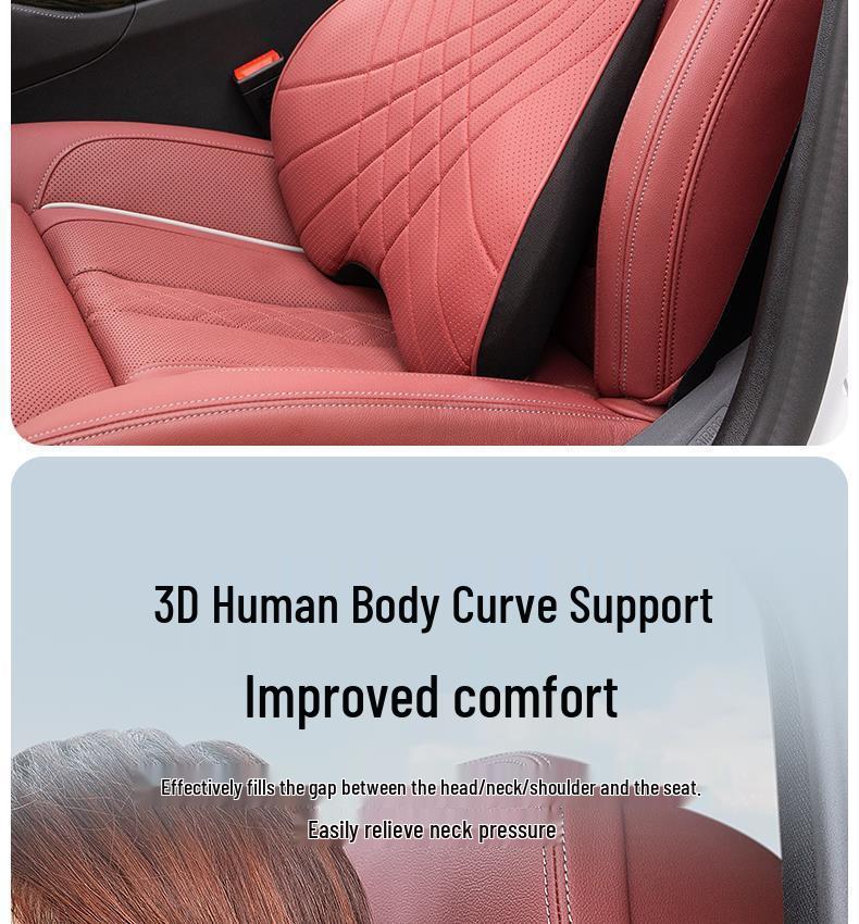 Подголовник и поясничная поддержка BYD Han: Подушка для защиты шеи для версий DMi, DMp и EV