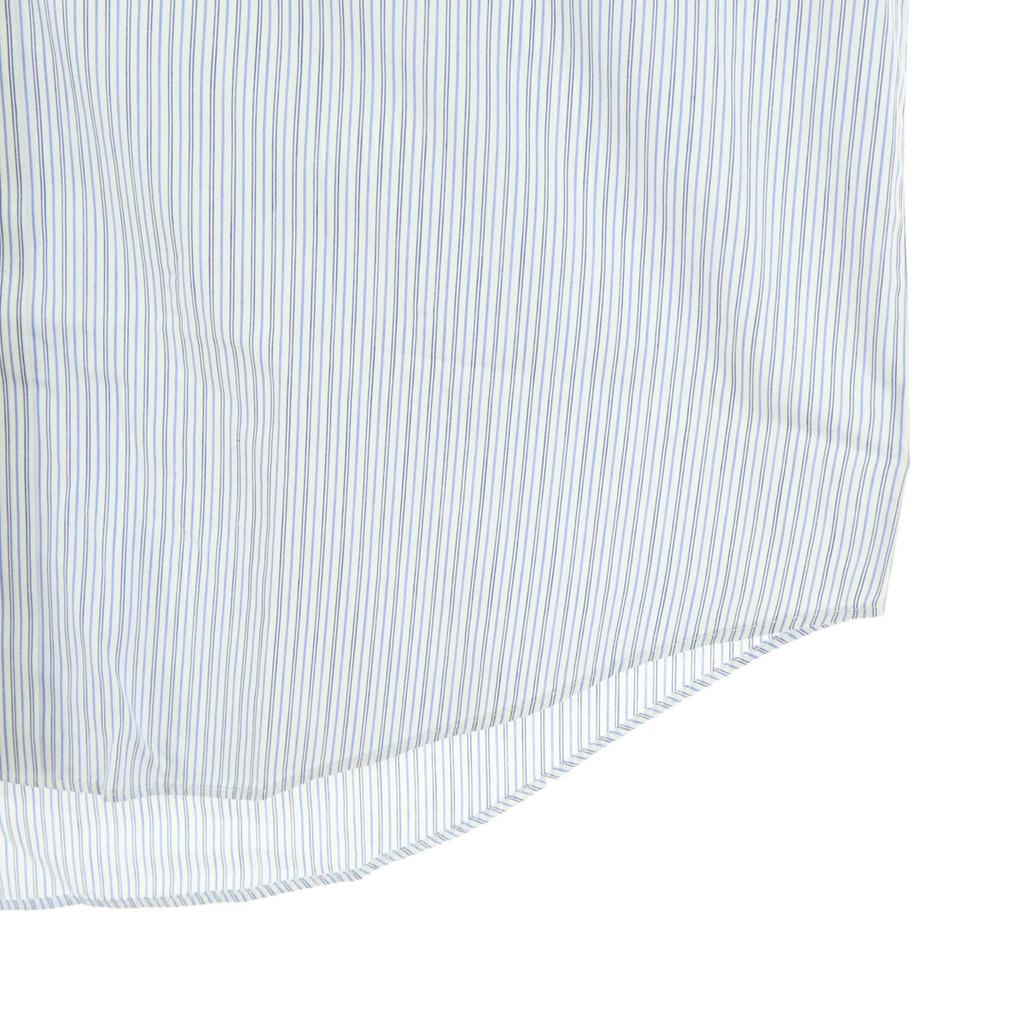 Неиспользованная рубашка CHAPS RALPH LAUREN с полосатым узором, с коротким рукавом, хлопковая, 38, мужская, б/у