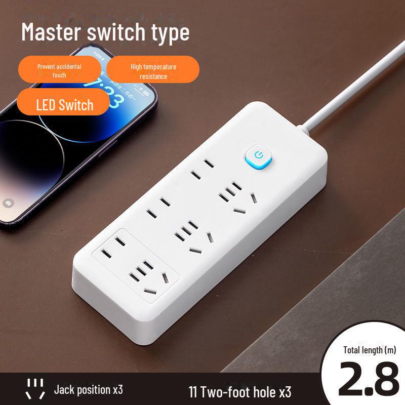 Xiaomi Smart Power Strip с USB, многофункциональный удлинитель, розетка для домашнего офиса