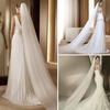 Bridal Veil Mesh Single-Layer Extra Long Wedding Banquet Beautiful Bride Veil Party Veil with