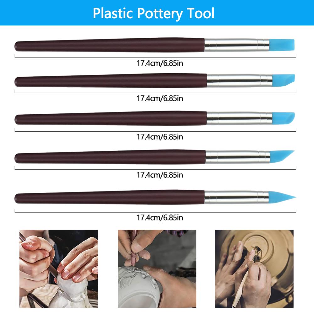 Инструменты Наборы инструментов для моделирования из глины Инструменты для полимерной глины Шариковый стилус Инструменты для нанесения точек Инструменты для лепки из глины