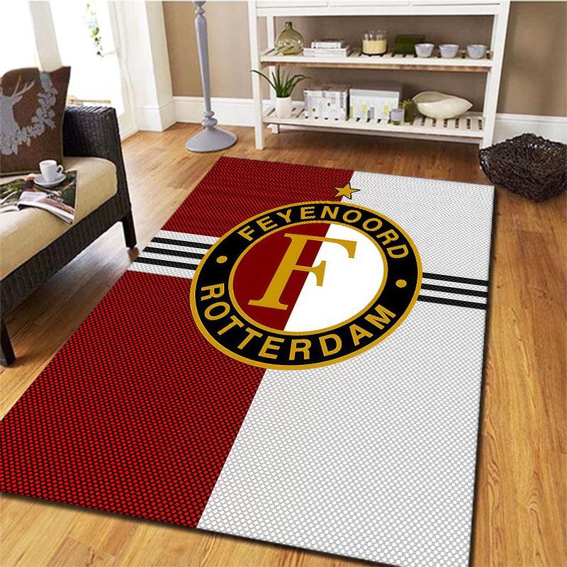 Feyenoord Carpet Rug for Living Room Bedroom Home Sofa Decoration,Kids play Non-slip Floor Mat