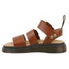 Retro Roman Style One Strap Buckle Thick Sole Hollow Out Sports Sandals Women Sandals Brown 20372228