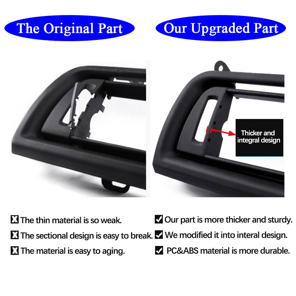 Хромированная решетка кондиционера с правым рулем и правым рулем, замена решетки для BMW 5 серии F10 F11 F18 520 523 525 528