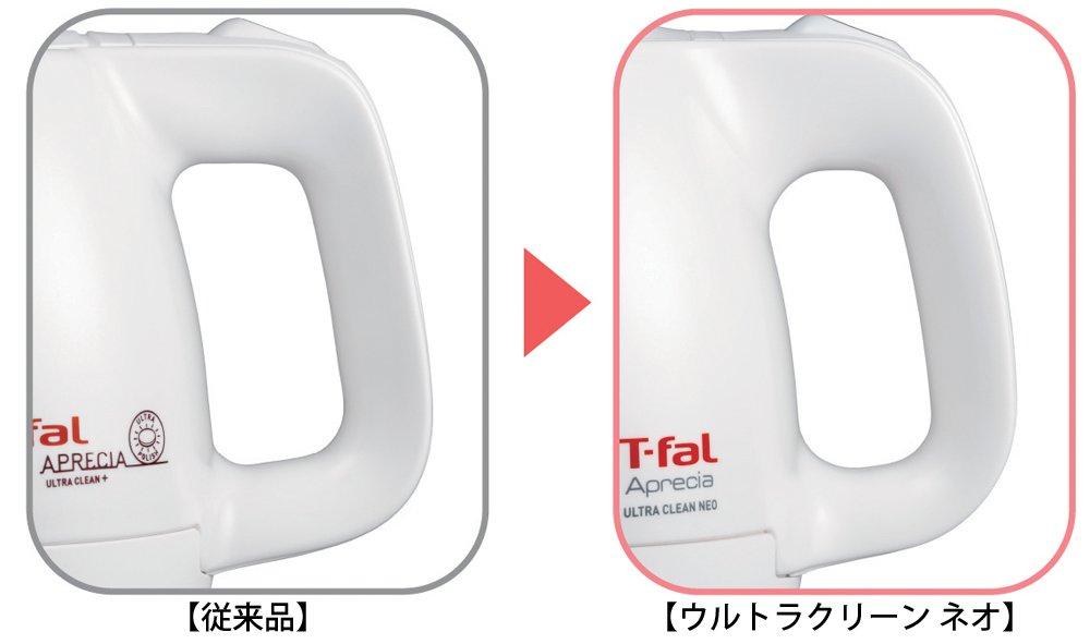 Электрический чайник Tefal Apresia Ultra Clean Neo антибактериальный жемчужно-белый KO3901JP 0,8 л