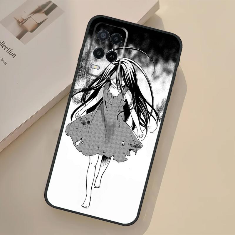 Чехол в стиле Хоррор Манга для Oppo A94 A74 A54 A80 A60 A40 A18 A38 A58 A78 A98 A96 A76 A16 A15 A17 A57 A77 A5 Pro