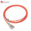 Low Smoke Halogen-Free LC-LC 2.0 Dual-Core Multimode Fiber Optic Patch Cord Pigtail for Telecom