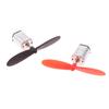 2Pcs N20 Micro Dc Motor With Propeller Cw Ccw Model Airplane Helicopter Fan Diy