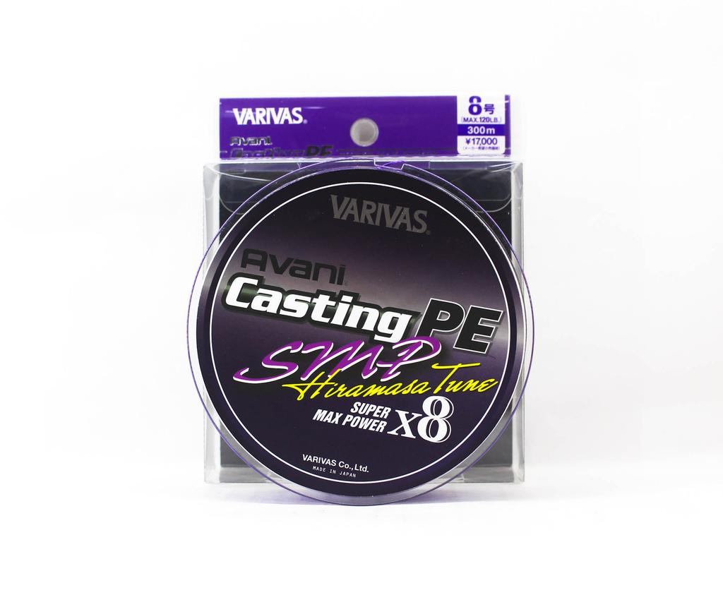 Varivas PE Line Avani SMP Hiramasa Tune Casting 300 м PE 8 120 фунтов (7280)