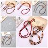 Beads Mobile Phone Lanyard Bowknot Phone Neck Straps Crossbody Phone Strap  Lanyard Patch