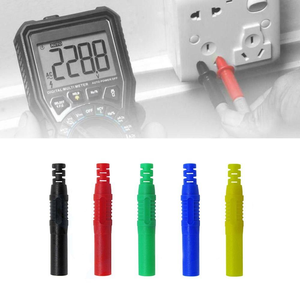 Safe DIY Electrical Connector 4mm Banana Plug Copper Banana Plug Female Socket Extension