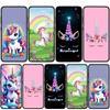 Для Samsung Galaxy S24 S23 iPhone 16 15 14 Xiaomi Redmi Note 13 12 11 10 8 Plus 9 Pro Max X XR A06 Чехол для телефона Comics Unicornl Horse OPPO Huawei Cover