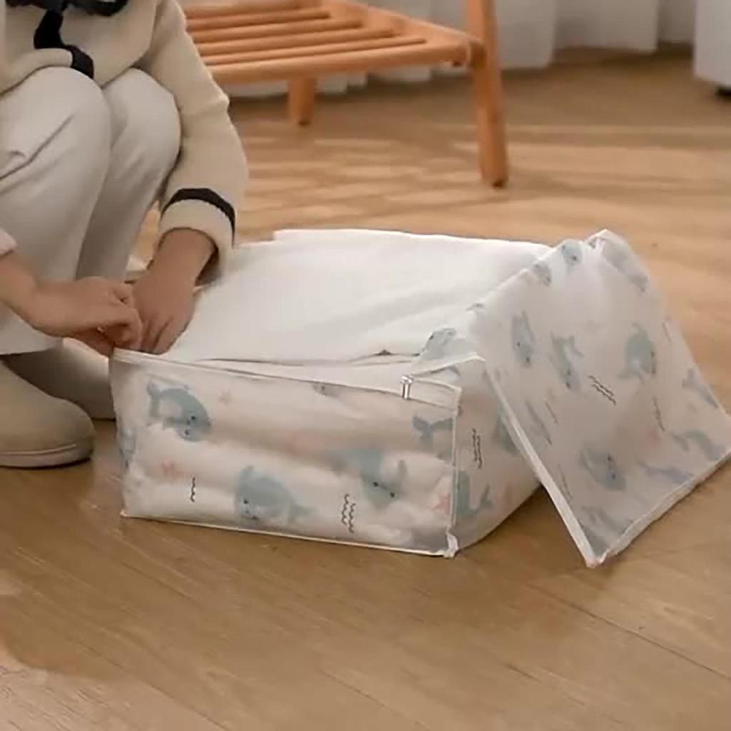 Home Dust-proof Storage Bag Foldable Large Capacity Clothes Quilt Storage Bag Moisture