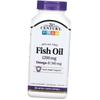 Fish Oil, Omega 3, Fish Oil Omega-3 1200 Enteric Coated, 90caps (67440009)