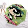 Personalized Name The Powerpuff Girls Print Umbrella - Automatic Open/Close, Eight-Rib Durable Frame, Automatic Folding Umbrella