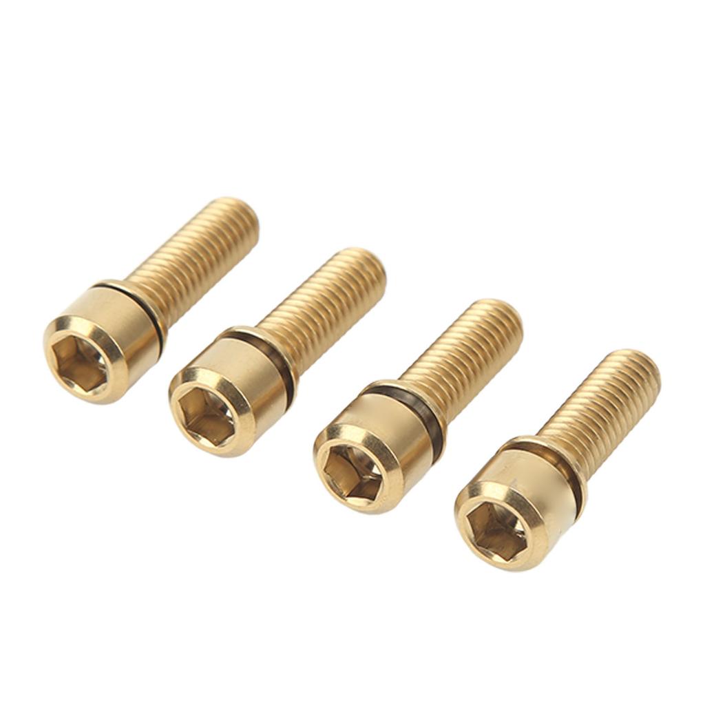 Болты для крепления руля велосипеда, винт M6, 20 мм, точная резьба, нержавеющие, надежные, для небольших велосипедных тормозов