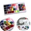 60Pcs/Set Sewing Thread Machine Threads Stitch Supplies Set Embroidery Box Spool Accessories