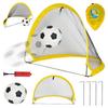 Kids Toys Set Portable Soccer Football Goal Net Folding Outdoor Training Net Interactive Toy Goal Net Children Infant Play Gifts