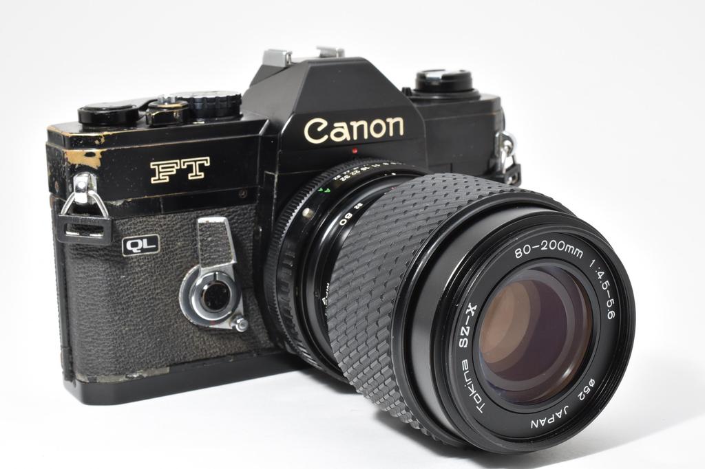 [Б/У] Редкая пленочная зеркальная камера Canon FT QL Черная с. FL 50mm f/1.4, Почти как новый, Из ЯПОНИИ