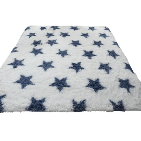 Длинный плюшевый коврик с принтом тай-дай, современный нескользящий нескользящий коврик для гостиной, который можно стирать в машине