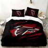 Atlanta Falcons 3pc set Perfect for bedroom use Comfortable bedding set includes a duvet cover and two pillowcases Ideal birthday or Christmas gift