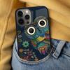 Camouflage Owl Soft Phone Case for iPhone 17 Air 16e Pro max 15 Pro 13 14 Plus 11 12 MagSafe Magnetic Coque