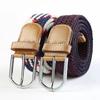 Adjustable Stretch Woven Belt Multicolored Men's Waistband Casual Elastic Braided Belt  Women