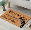 Funny Cartoon Door Decoration Carpet Anti Slip Dirt Resistant Lightweight Floor Mat Suitable for Home Bedrooms Living Room Rugs