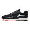 Li-Ning Удобные тканевые кожаные амортизирующие нескользящие износостойкие дышащие легкие низкие кроссовки для бега для мужчин ARSS063-1