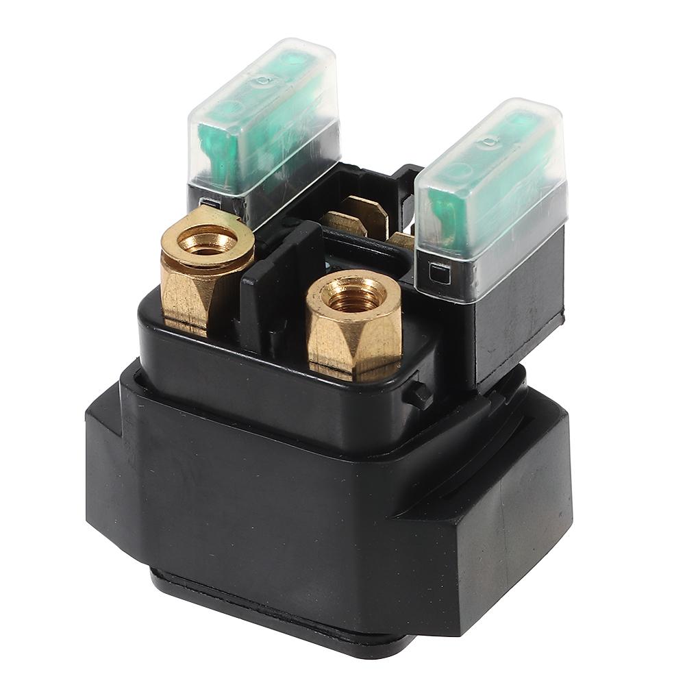 1.97 x 1.77 x 1.50 in Starter Solenoid Relay Black Starter Relay Solenoid  for Raptor