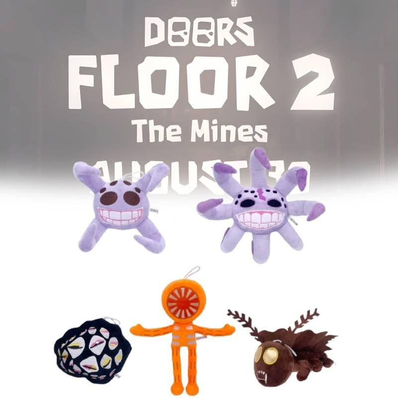 Очаровательная плюшевая игрушка Мотылек из Doors Floor2 для любителей игр, мягкая и красочная