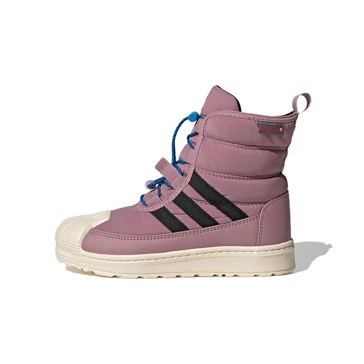 Adidas Originals Superstar 360 2.0 Comfortable Simple Durable Waterproof Boots Kids Boots Purple GV9065
