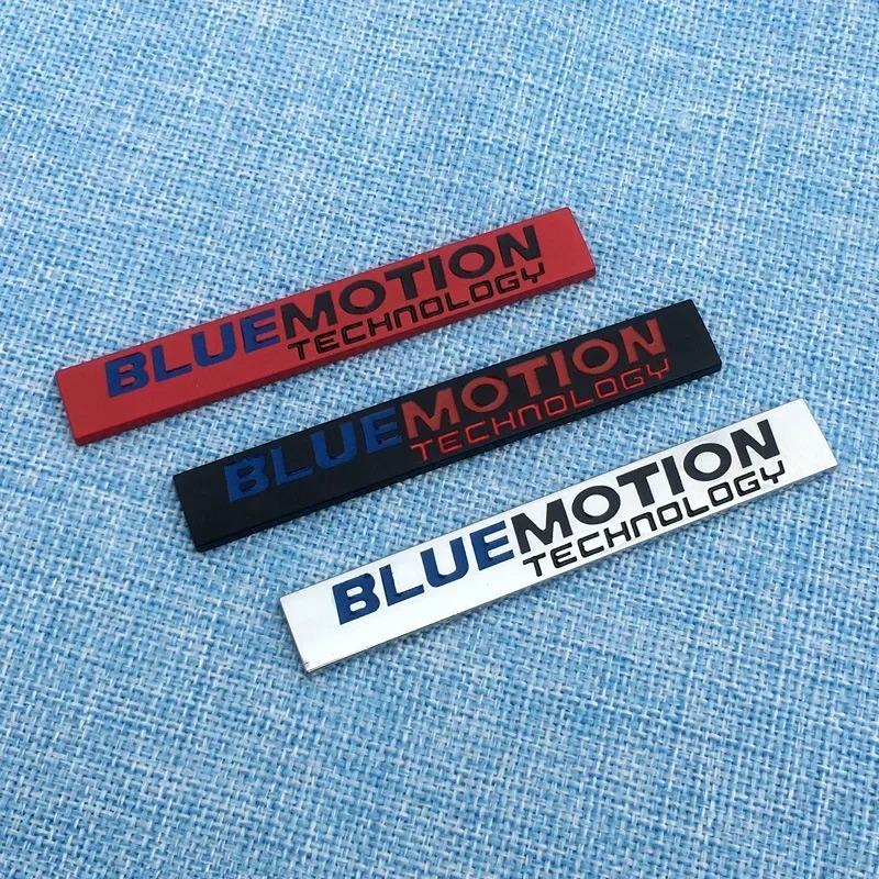 3D Металлический Логотип BLUEMOTION Технологии Наклейка-Эмблема на Задний Багажник Автомобиля Для Volkswagen VW Polo Golf 7 6 5 Passat B8 АксессуарыNB8