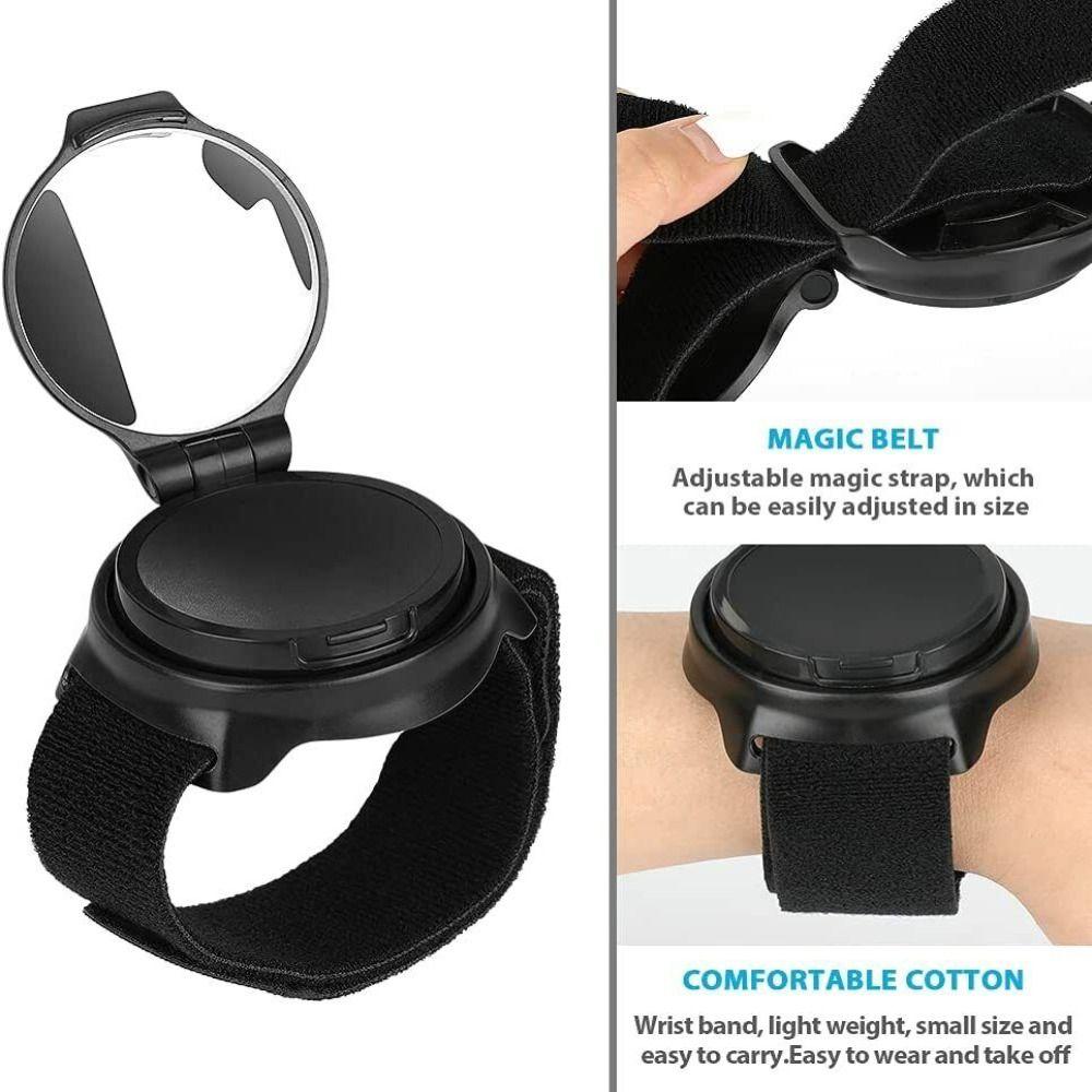 Rear Reflector Wrist Strap Bicycle Rear View Mirror 360° Rotatable Bike Mirror Rearview Mirror