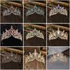 Crystal Bridal Crown Cosplay Royal Princess Crown Fashion Queen Crown  Wedding Accessories