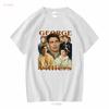 George Villiers Vintage Bootleg T Shirt Nicholas Galitzine Long Or Short Sleeves Vintage Washed Fashion Versatile