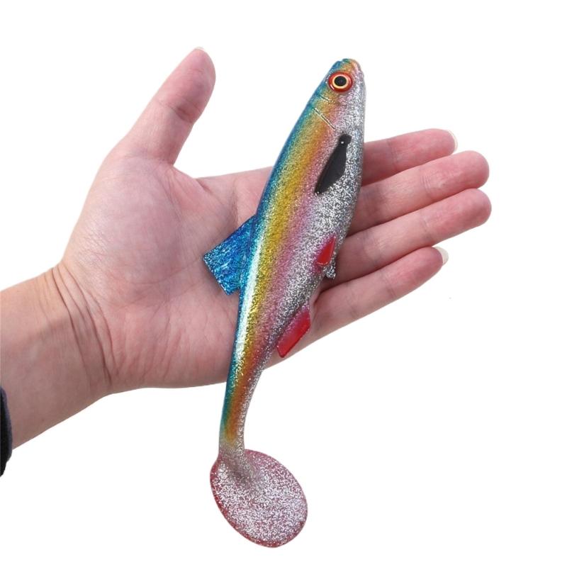 2oz 20.3cm Paddle Tail Swimbaits Soft Fishing Lures for Trout Walleye Artificial Baits Fishing Lure Swim Baits