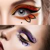 Colorful Butterfly Eye Tattoo Stickers Fairy Disposable Tattoos Sticker  Kids