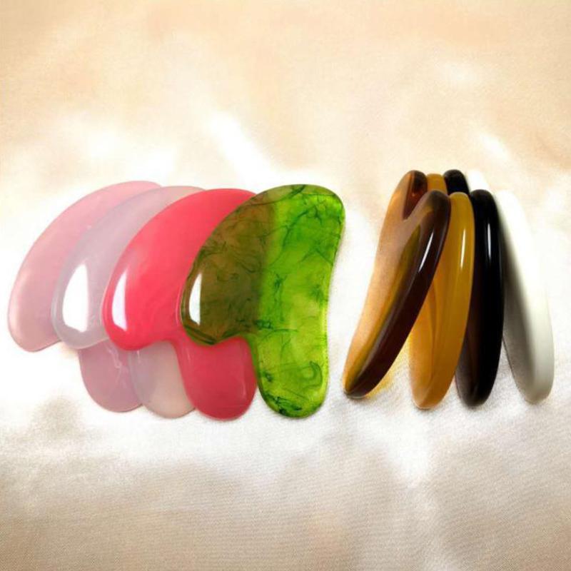 Natural Gua Sha Scraper Board Massage Face Neck Skin Lifting Wrinkle Remover