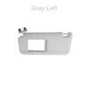 For Toyota RAV4 2006 - 2012 Gray Sun Visor Shield Car Sunvisor Replacement Sunroof Accessories Left Right 74320-42501-B2