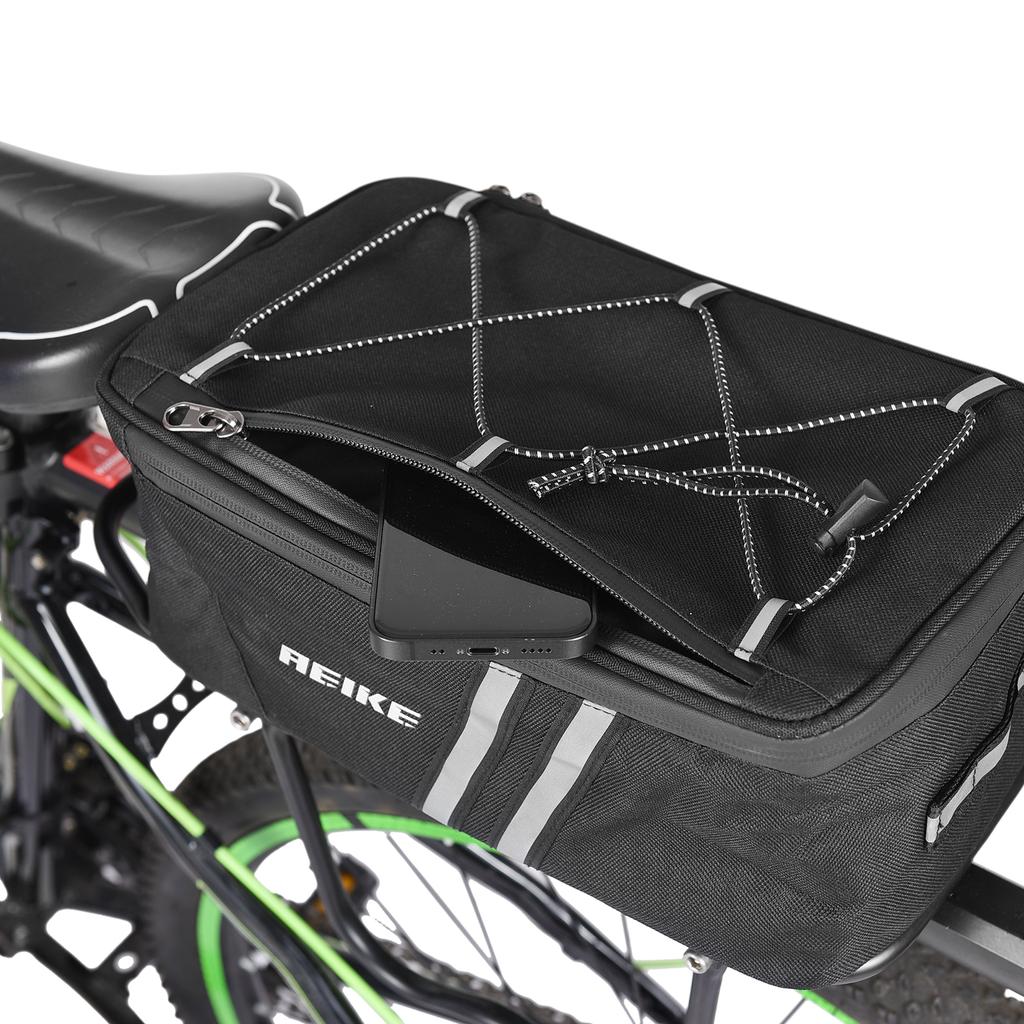 Сумка-холодильник для багажника велосипеда, водонепроницаемая сумка на заднюю стойку для велосипеда, сумка для велосипедного багажа, сумка для багажника