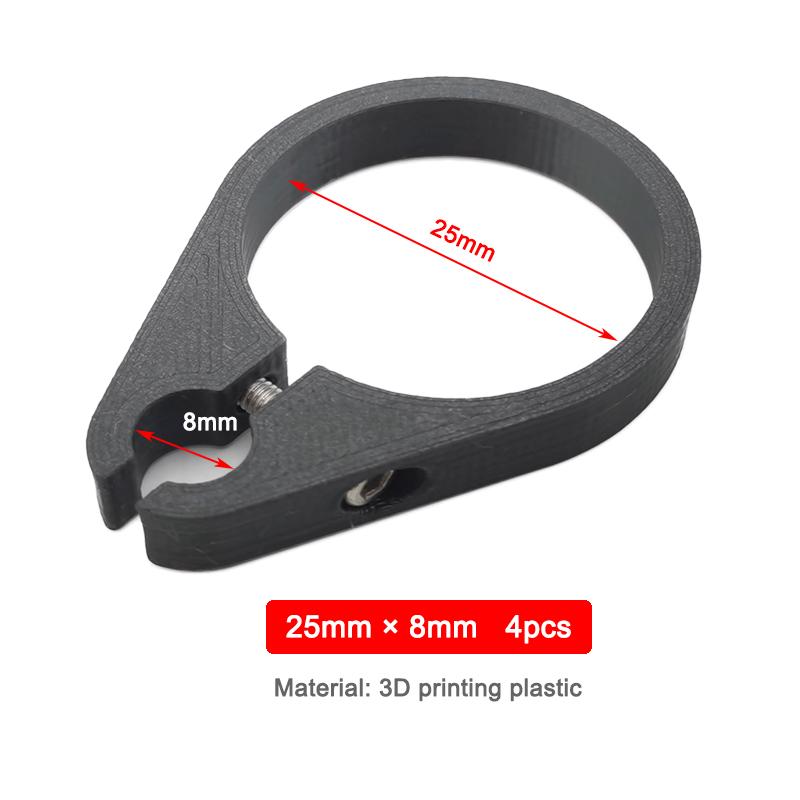 Plant Protection Drone Plastic Water Pipe Clamp 20/25/30/35/40/50mm Carbon Fiber Tube Fixing Water Pipe Fittings
