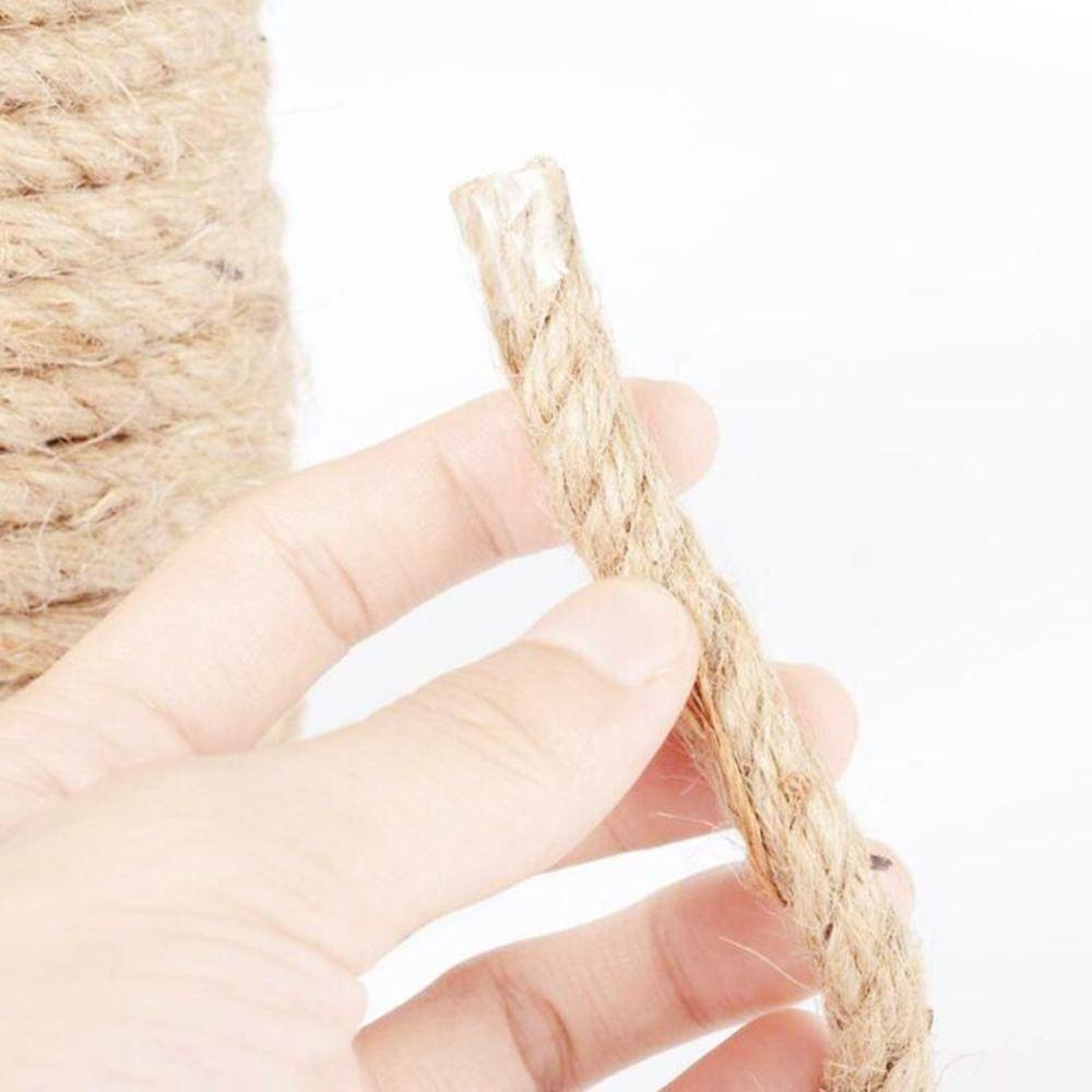Meters Party Decor Thick Twine Shank Burlap Wedding Gardening Jute Rope DIY Cord String for Craft