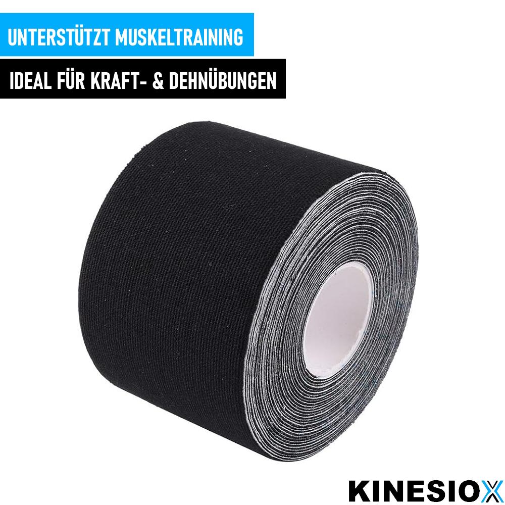 KINESIOX Кинезиологическая лента Спортивная лента Физиотейп Фиксирующая повязка Водостойкая Не содержит латекс