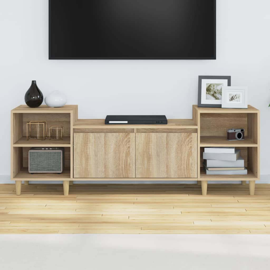 Vidaxl Szafka Pod Telewizor, Dąb Sonoma, 160X35X55 Cm