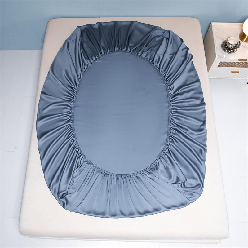 Простыня на резинке Tencel Four Seasons: Дышащий, Охлаждающий Наматрасник Телесного Цвета для Односпальных/Двуспальных Кроватей.